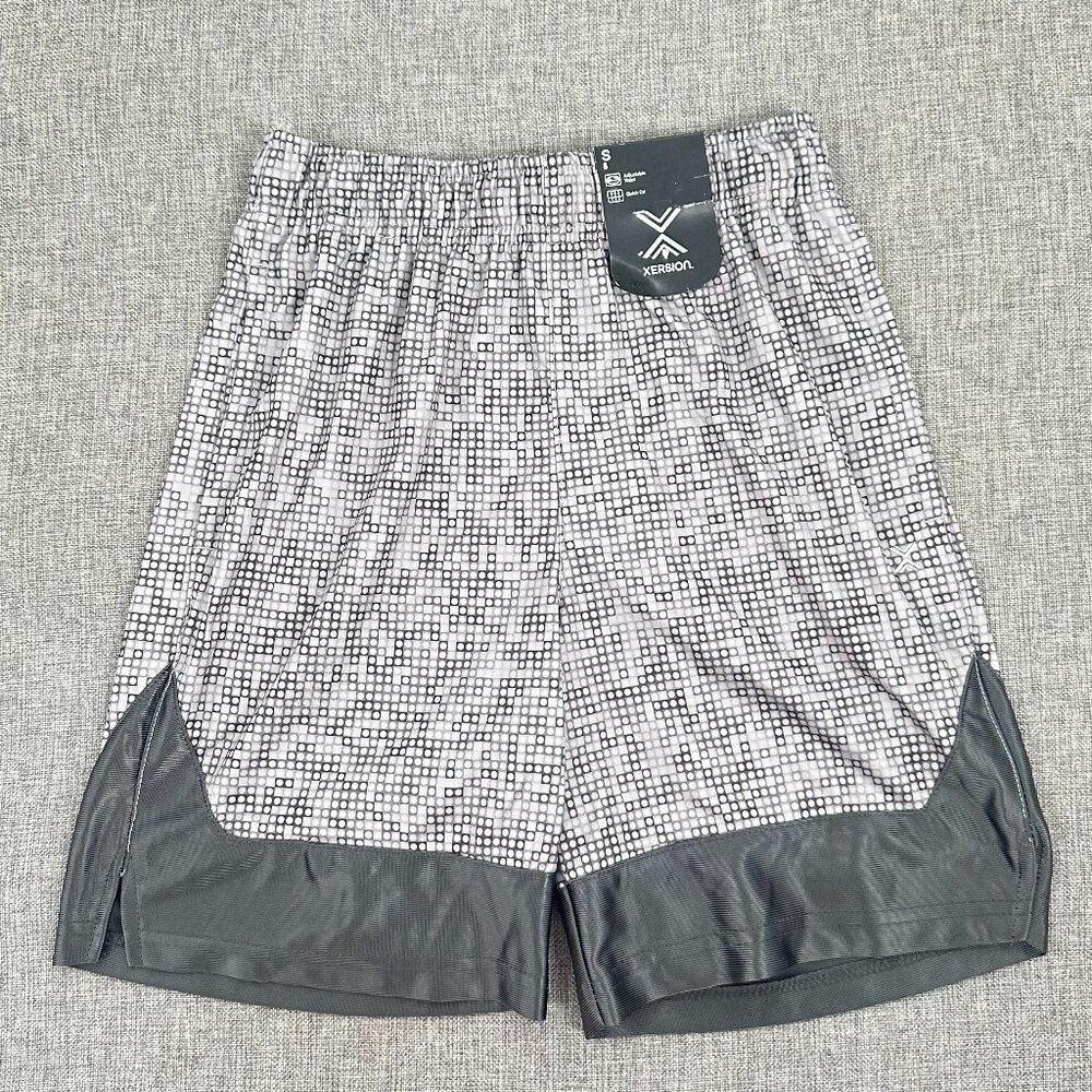 NEW! Boys Xersion Sport Shorts Quick Dri Small/8 polyester Pockets Elastic Waist